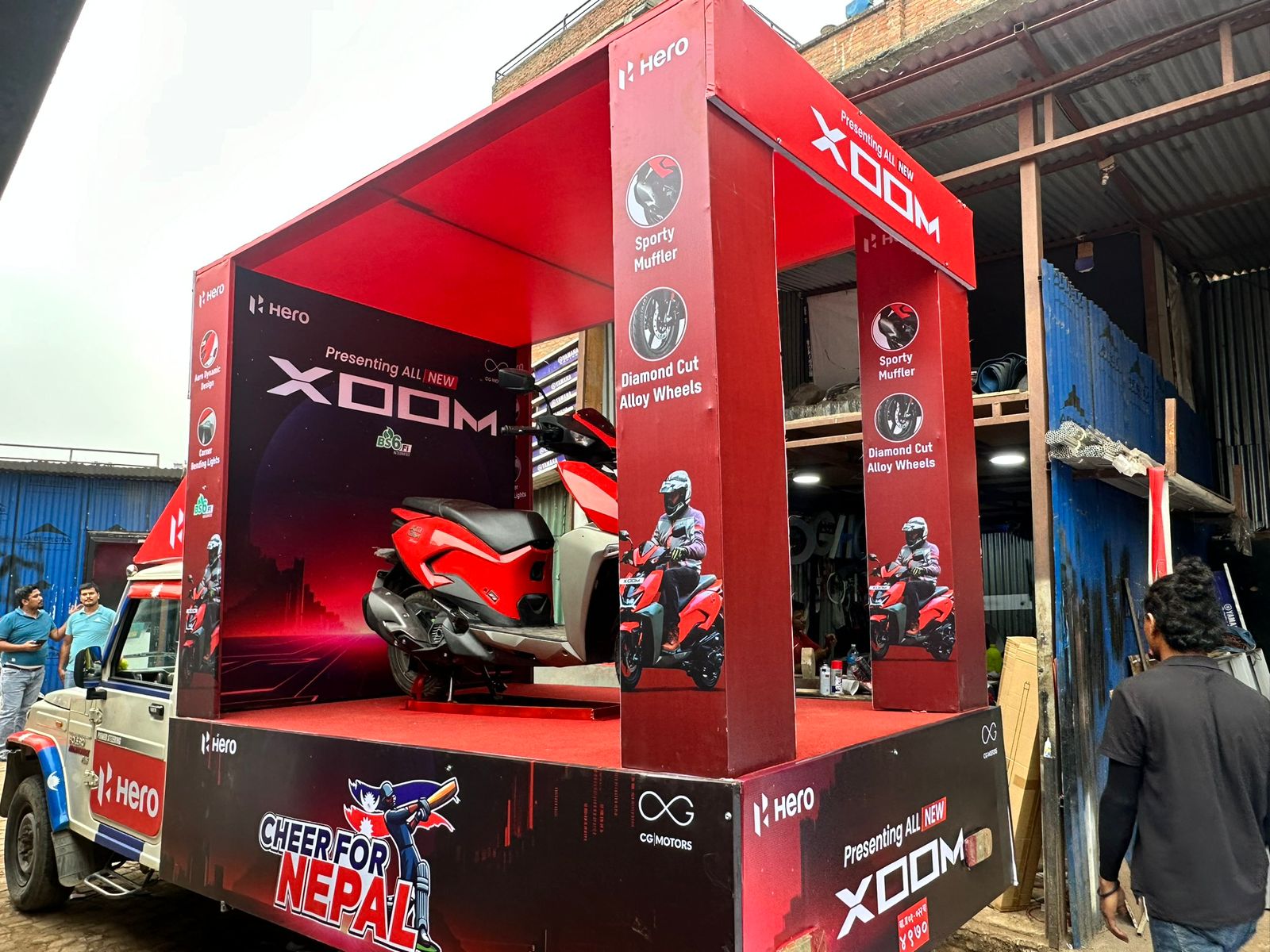 All Nepal Demo Van Activation - Hero Motors