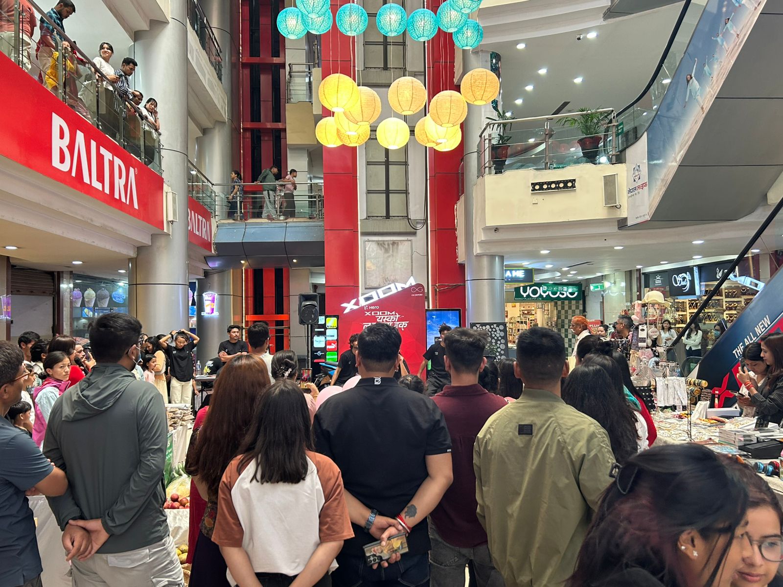 Hero Xoom Scooter Mall Activation