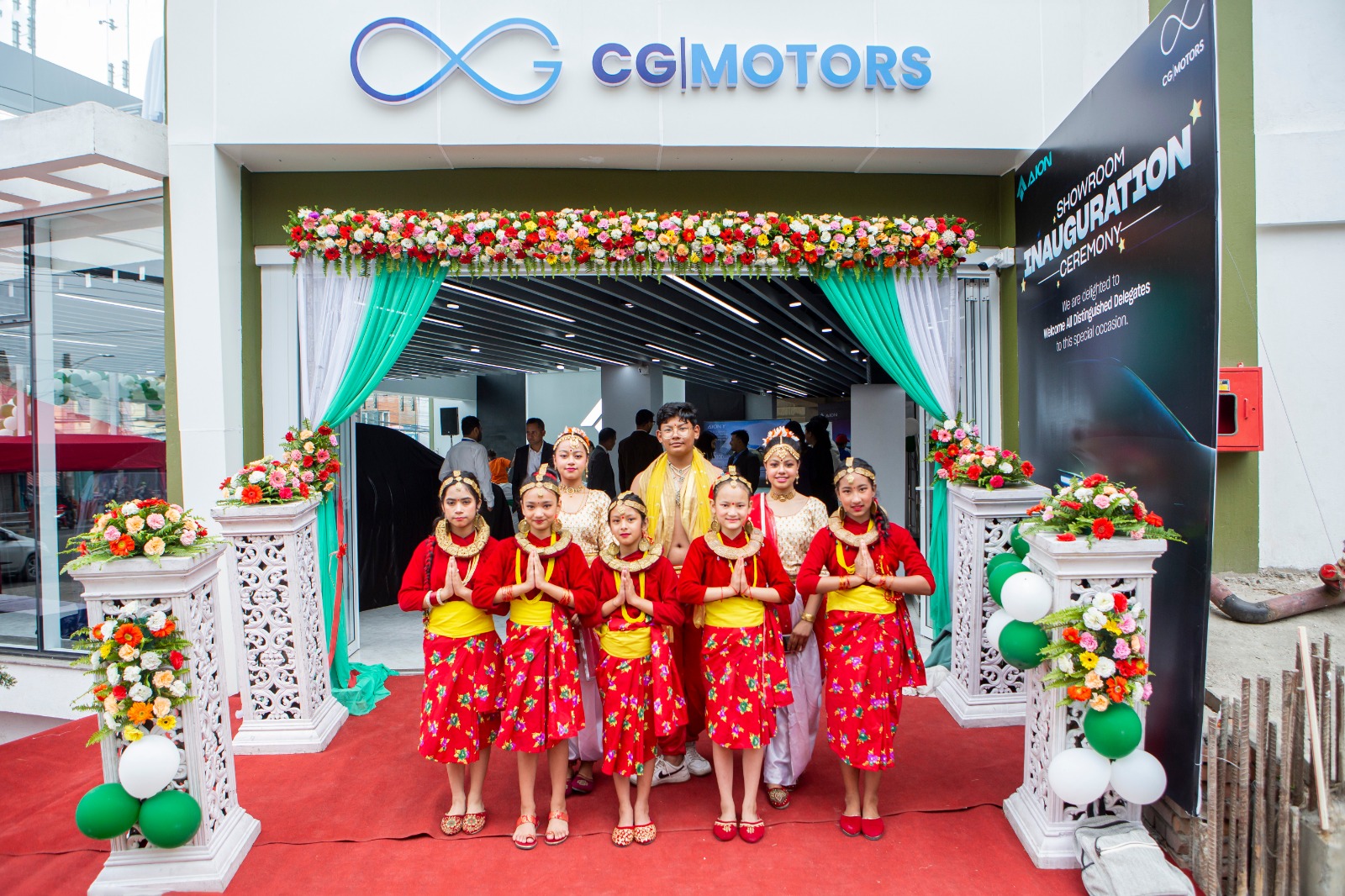Opening Ceremony Of GAC AION showroom at Thapathali, Kathmandu.